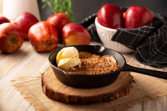 A seasonal recipe The perfect apple crumble